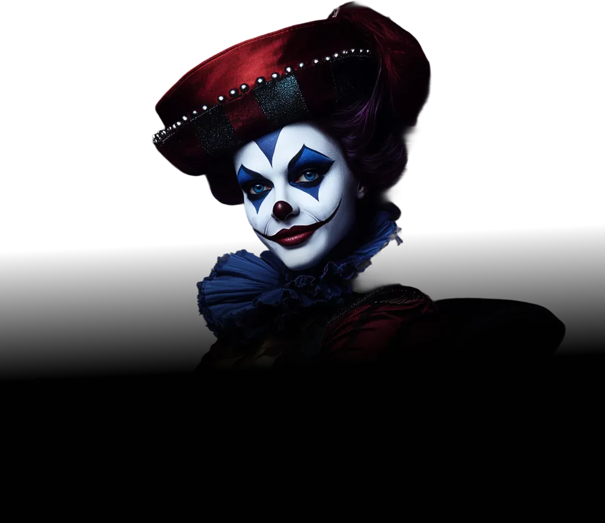 Qquench digital character 'Jester'  presenting AI Use Cases across automation and intelligent systems