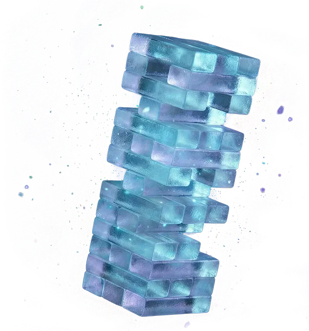 wooden blocks stack on each other which look like Jenga game presenting  process adaptability.